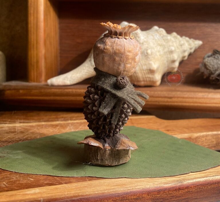 Real life May Gibbs style figurine.