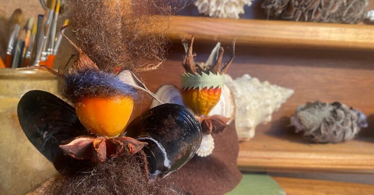 "Make a Forest Guardian Nature Doll – Homeschool Autumn Craft Tutorial"