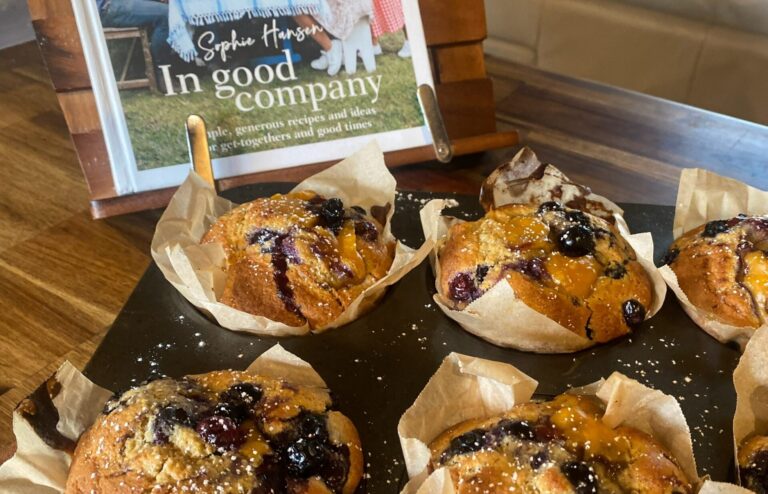 Healthy Blue Berry Muffins With A surprise Centre